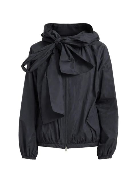 Moncler bow hooded jacket - Blue - zdjęcie produktu nr 1