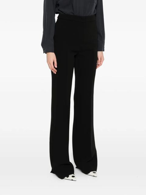 Max Mara black flared trousers