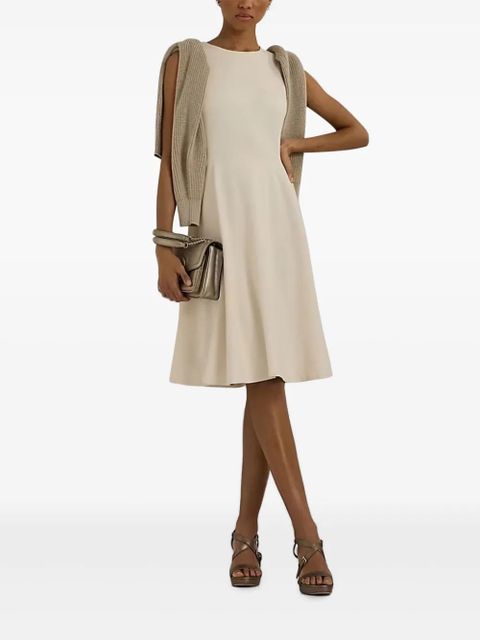 Lauren Ralph Lauren sleeveless flared dress - Neutrals - zdjęcie produktu nr 1