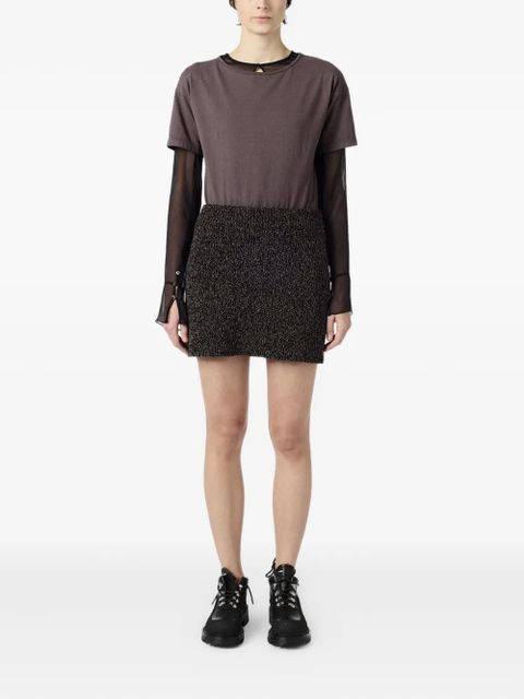 OUR LEGACY Sculpt mini skirt - Black - zdjęcie produktu nr 2