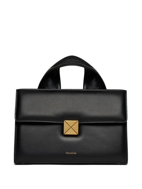 Nanushka logo-print tote bag - Black - zdjęcie produktu nr 1