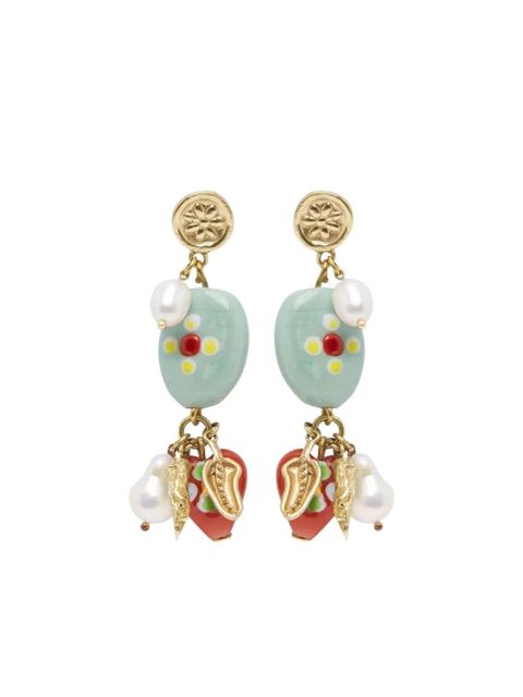 ALEMAIS Bijoux drop earrings - Gold - zdjęcie produktu nr 2