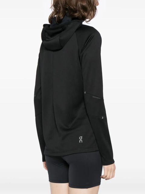 On Running Climate zip-up running hoodie - Black