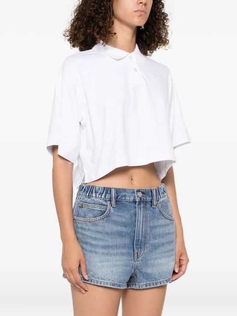 Alexander Wang short-sleeve polo shirt - White - zdjęcie produktu nr 2