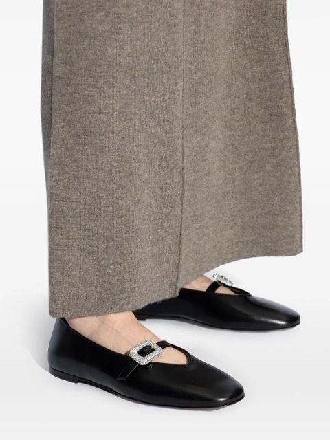 Giuseppe Zanotti Georgia Buckle ballet flats - Black