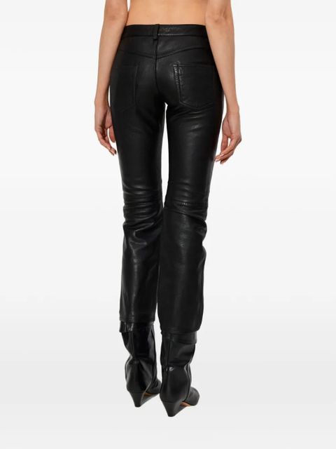 ISABEL MARANT Vanel lace-up trousers - Black