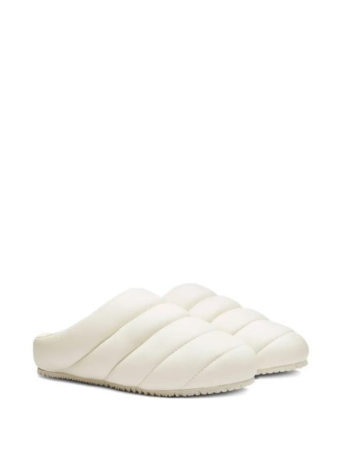Axel Arigato Snail leather mules - White