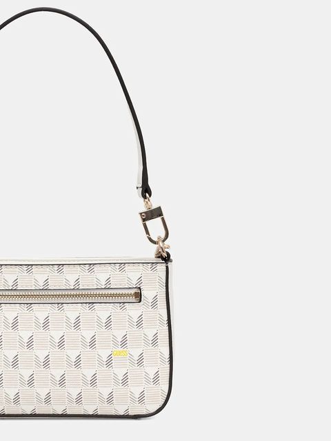 Guess torebka kolor beżowy HWJT86 81720 - zdjęcie produktu nr 2