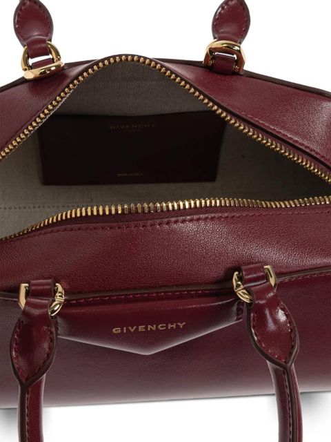 Givenchy top handle logo tote bag - Red