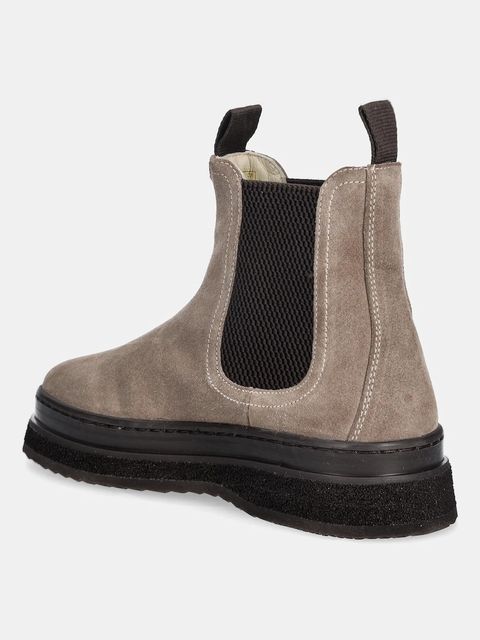 Gant sztyblety zamszowe Sistown damskie kolor beżowy na platformie 31553102 - zdjęcie produktu nr 2