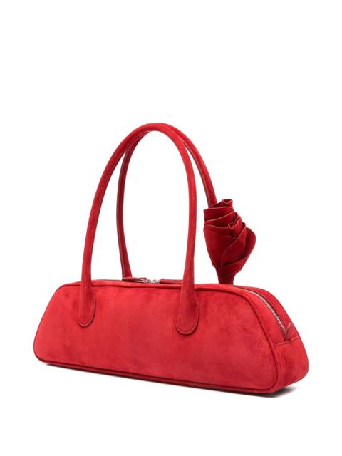 Magda Butrym Brigitte Trapeze suede tote bag - Red - zdjęcie produktu nr 2