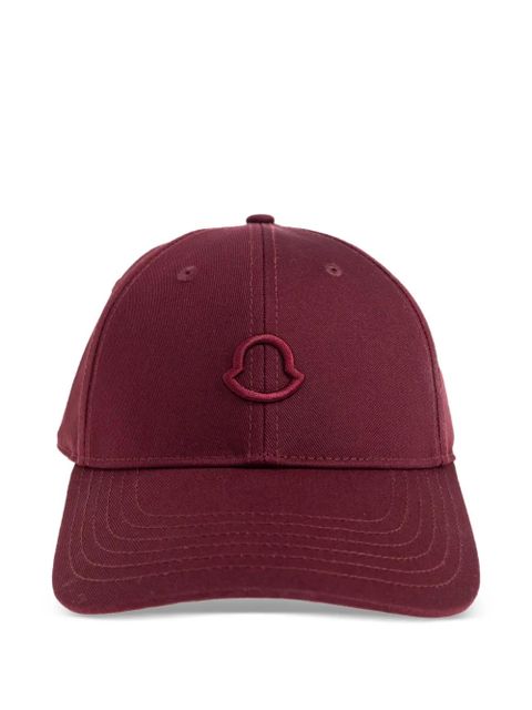 Moncler logo baseball cap - Red - zdjęcie produktu nr 1