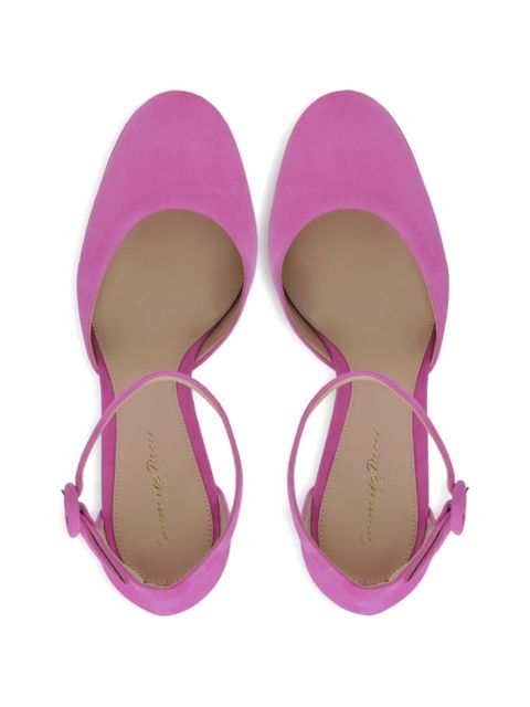 Gianvito Rossi platform ankle-strap pumps - Pink