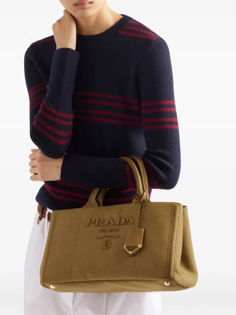 Prada large Jardinière tote bag - Brown - zdjęcie produktu nr 2