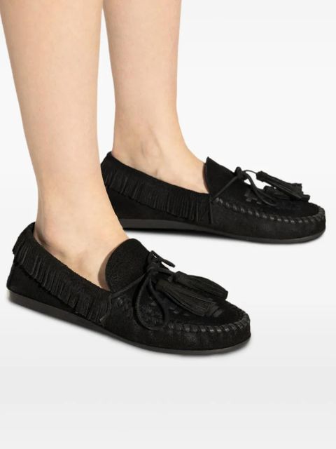 ISABEL MARANT Fitza tassel loafers - Black