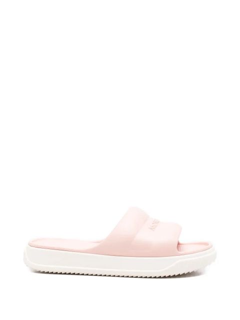 Moncler Altive logo-embossed slides - Pink - zdjęcie produktu nr 1
