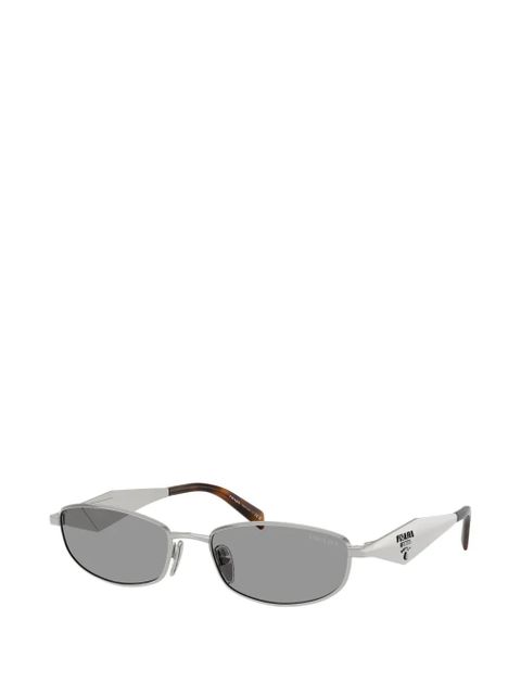 Prada Eyewear rectangle-frame sunglasses - Silver - zdjęcie produktu nr 2