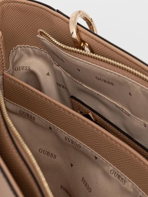 Guess torebka kolor brązowy