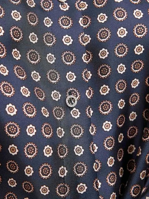 Max Mara floral-print shirt - Blue