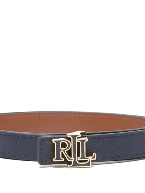 Lauren Ralph Lauren logo-buckle belt - Blue - zdjęcie produktu nr 2