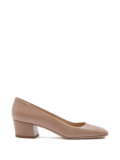 Gabriela Hearst Agathe block-heel pumps - Neutrals - zdjęcie produktu nr 1