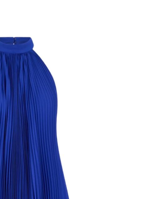 TOM FORD pleated halter dress - Blue - zdjęcie produktu nr 2