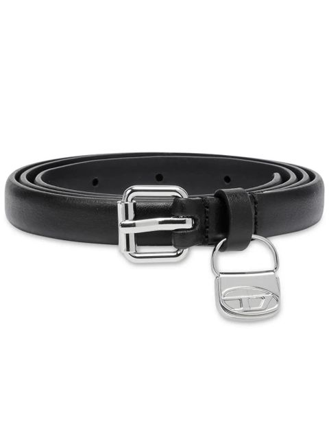 Diesel B-Charm leather belt - Black - zdjęcie produktu nr 1