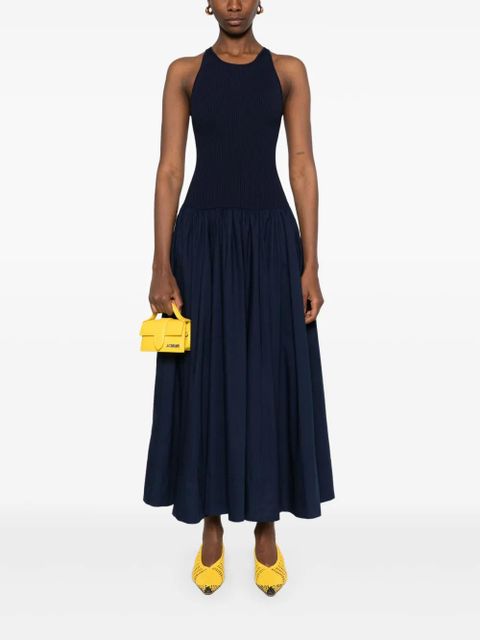 STAUD Yamila maxi dress - Blue - zdjęcie produktu nr 2