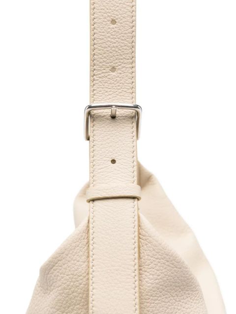 The Row Isa buckle-fastening leather shoulder bag - Neutrals