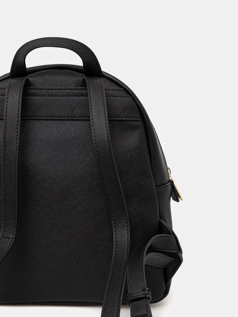 Just Cavalli plecak damski kolor czarny mały gładki 78RA4BBD ZS766