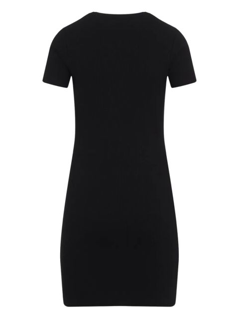 Givenchy logo-appliqué dress - Black