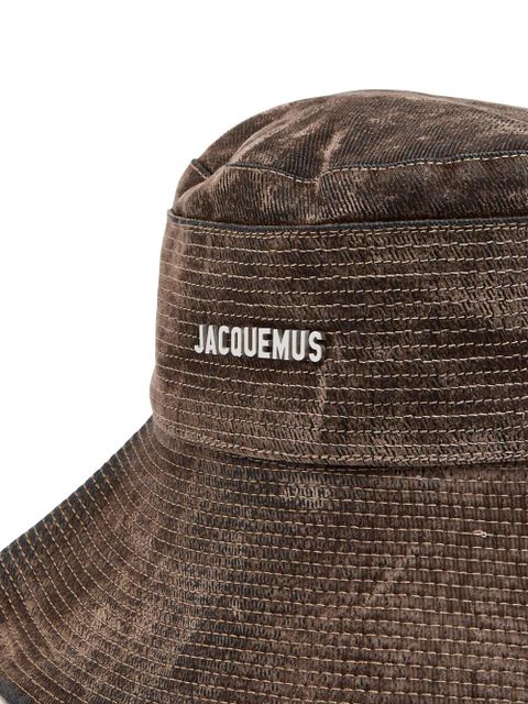 Jacquemus cotton buckle hat - Green