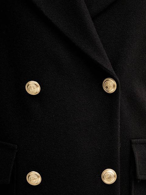 Gaudi płaszcz kolor czarny 521FD35018