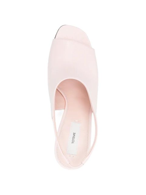 TOTEME slingback sandals - Pink