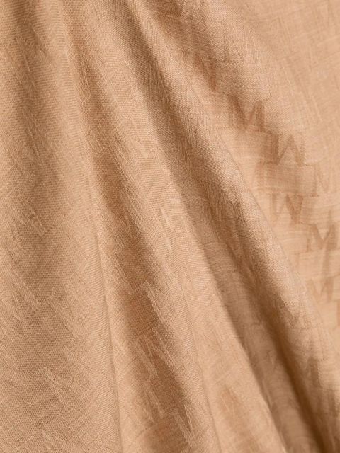 Max Mara Magico scarf - Brown