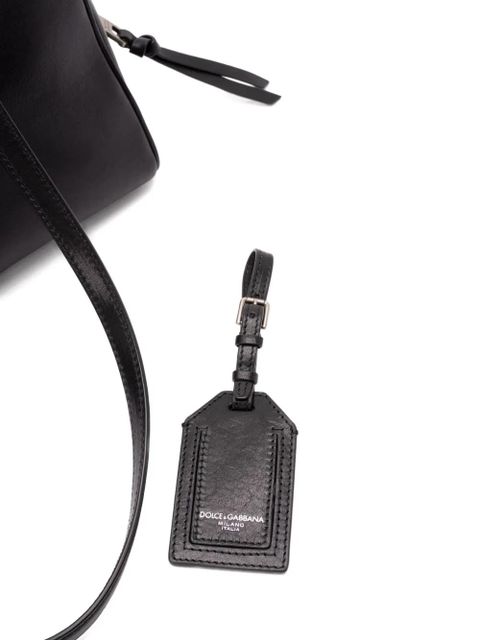 Dolce & Gabbana leather travel bag - Black