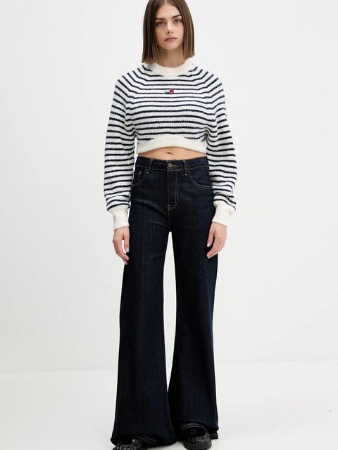 Tommy Jeans sweter z domieszką wełny - zdjęcie produktu nr 1