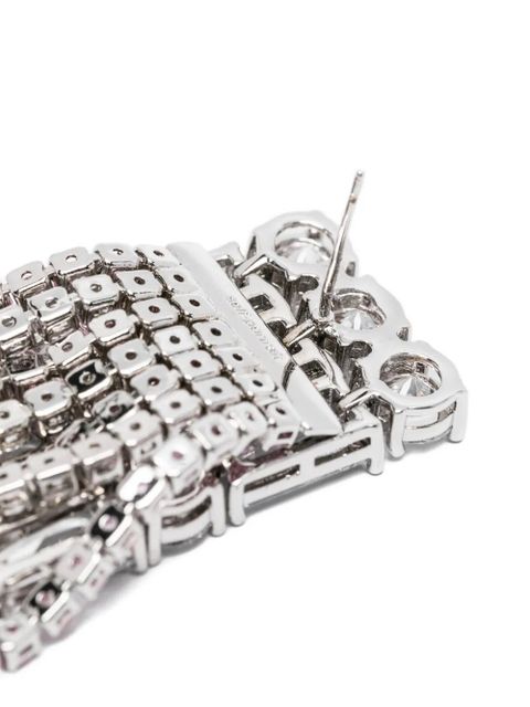 Self-Portrait tassel drop earrings - Silver - zdjęcie produktu nr 2