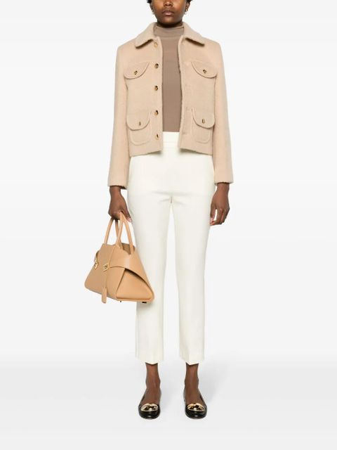 Max Mara Nepeta high-waist tailored trousers - Neutrals