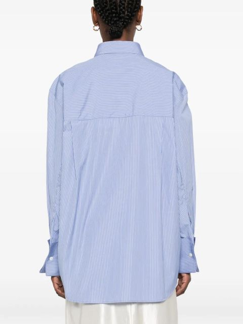 Róhe striped shirt - Blue