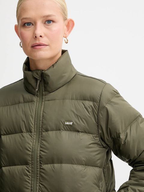 Levi's kurtka puchowa damska kolor zielony A8320