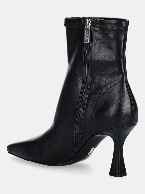 Steve Madden botki Freida damskie kolor czarny na słupku 11005069