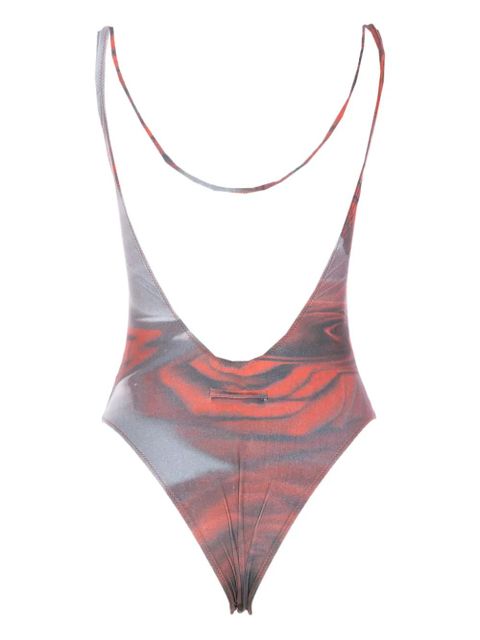 Jean Paul Gaultier printed swimsuit - Red - zdjęcie produktu nr 2
