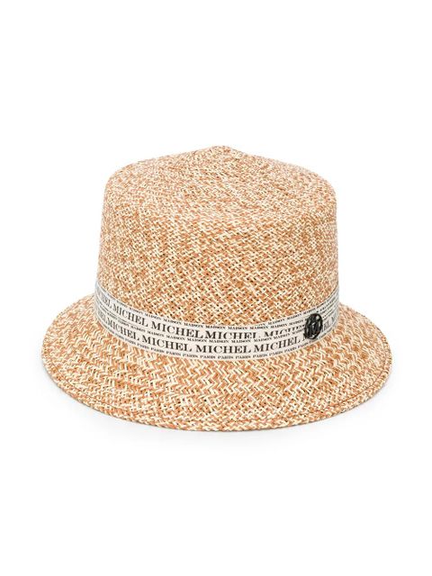 Maison Michel Arsene bucket hat - Neutrals