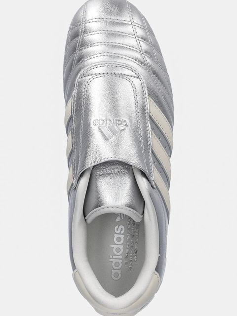 adidas Originals sneakersy skórzane Teakwondo damskie kolor srebrny JS4023