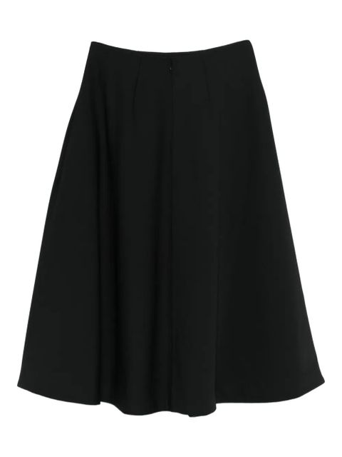 ENTIRE STUDIOS Celeste panelled midi skirt - Black
