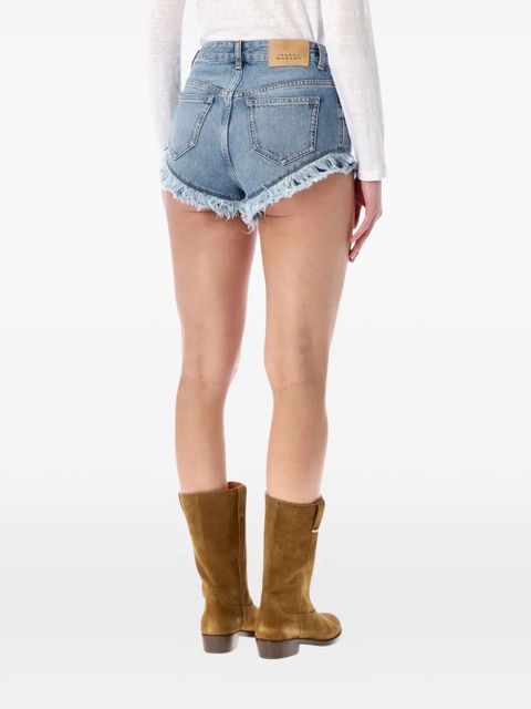 MARANT ÉTOILE Eneidala denim shorts - Blue