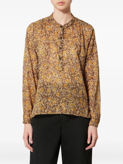 MARANT ÉTOILE MARIA floral-pattern blouse - Green