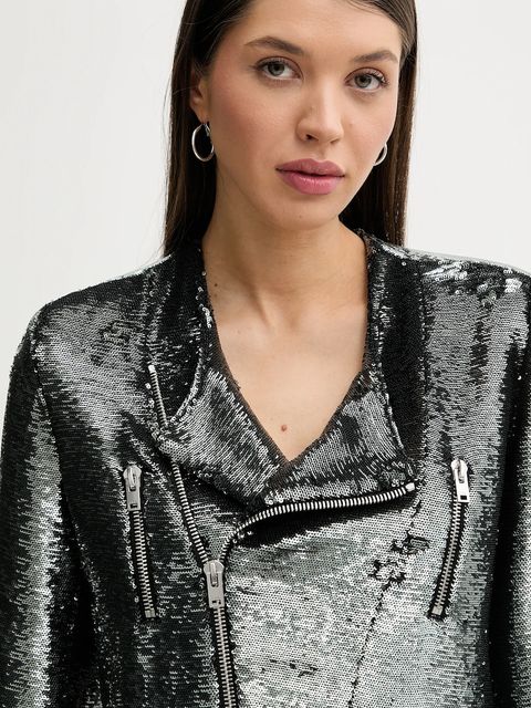 IRO kurtka kolor szary przejściowa WP07LUZIA