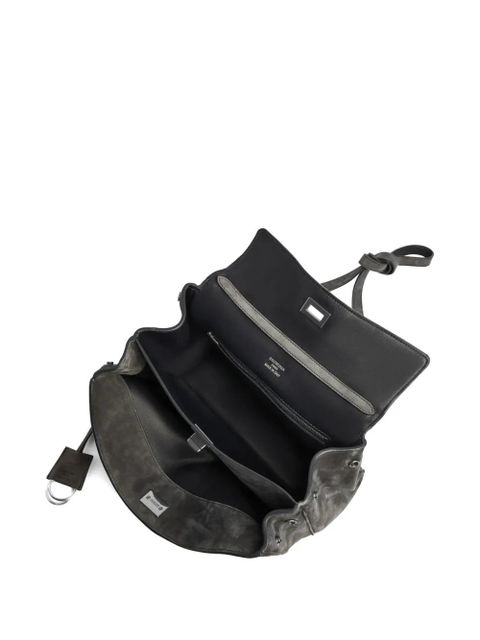 Balenciaga Rodeo suede shoulder bag - Grey